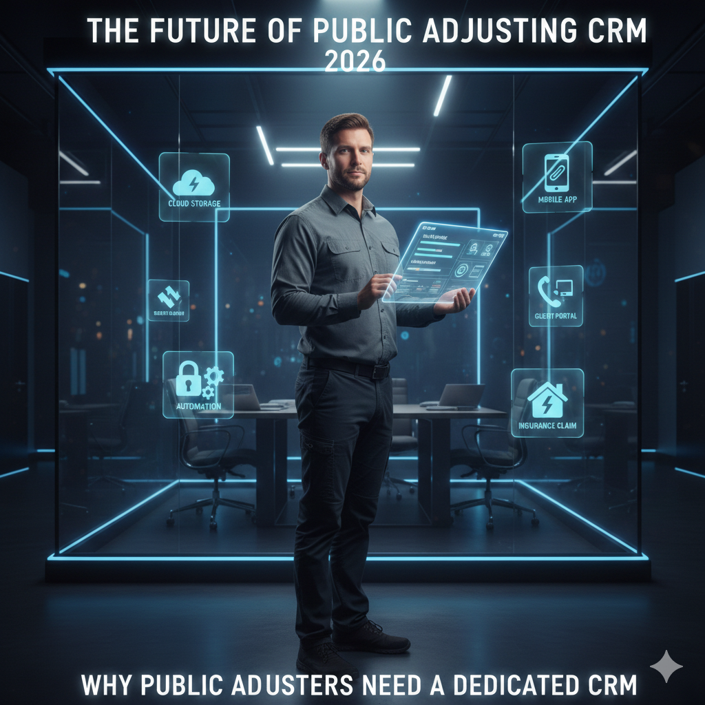 Why Every Public Adjuster Needs a Dedicated CRM in 2026 (And Why PACMAN Is the Best Choice)